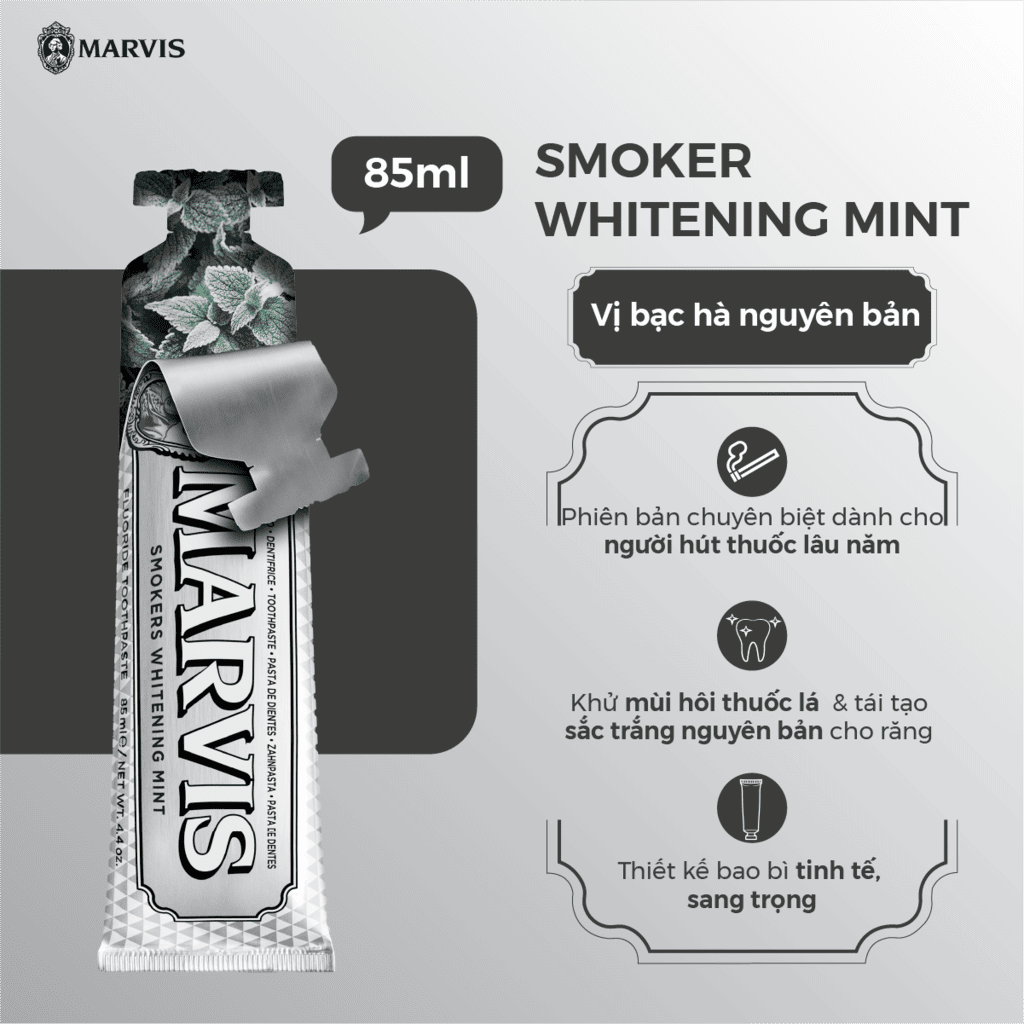 Marvis Smokers Whitening Mint