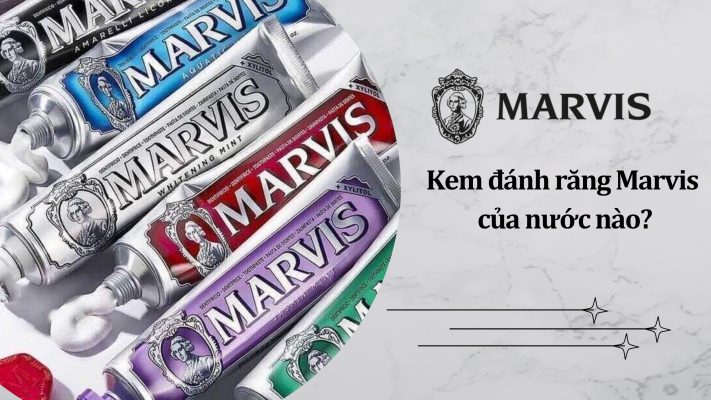 Kem đánh răng Marvis của nước nào