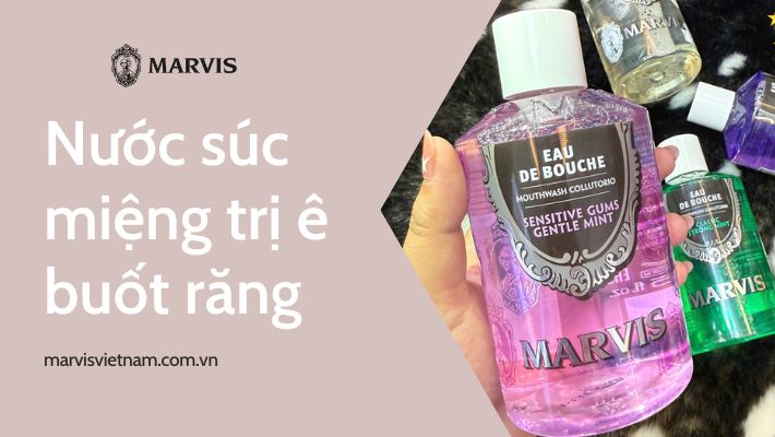 Nước súc miệng trị ê buốt răng