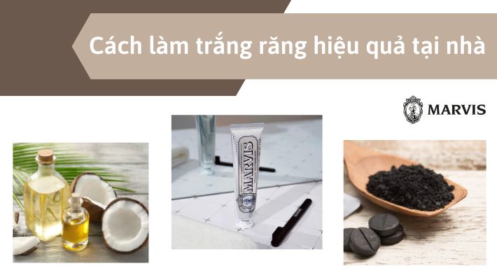 cách làm trắng răng hiệu quả tại nhà