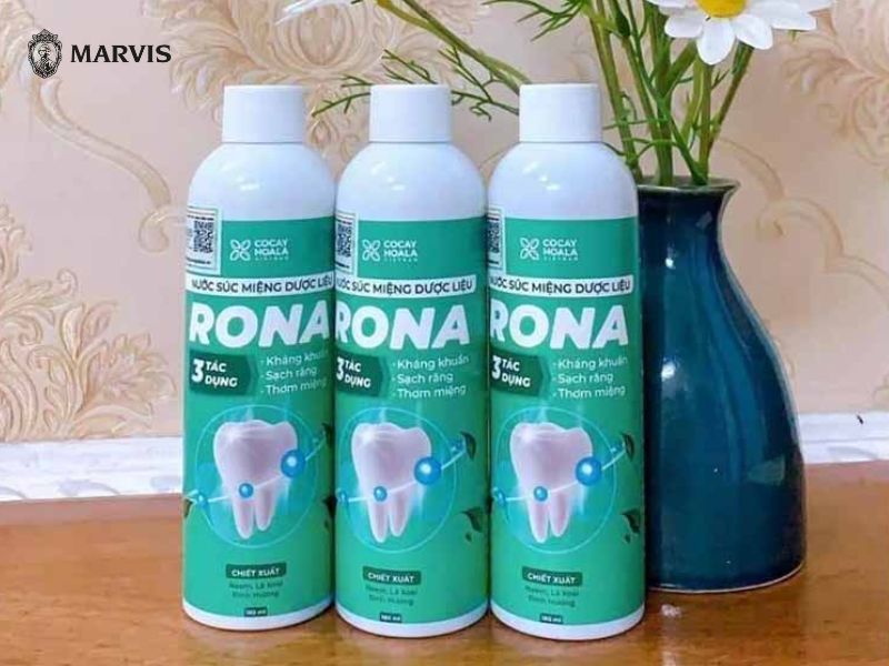 Các loại nước súc miệng trị viêm lợi