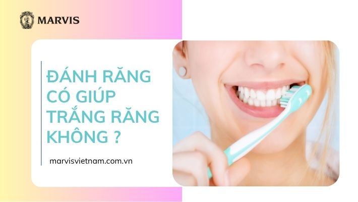 đánh răng có giúp trắng răng không