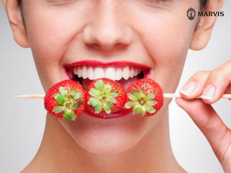 đánh răng rồi ăn trái cây được không